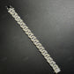 12mm 925 Sterling Silver Moissanite H Link Chain