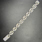 14mm 925 Sterling Silver Moissanite Gucci Link