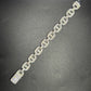 14mm 925 Sterling Silver Moissanite Gucci Link