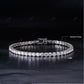 4mm Moissanite Silver Tennis Chain