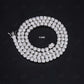 5mm Moissanite Silver Tennis Chain