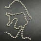 5mm 925 Silver Ball Moissanite Chain