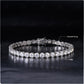 5mm Moissanite Silver Tennis Chain