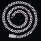 6mm Round Cut Sterling Silver Cuban Moissanite Chain