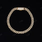 6mm Round Cut Sterling Silver Cuban Moissanite Chain