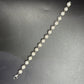 8mm 925 Sterling Silver Moissanite Ball Chain
