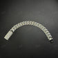 14mm 4 Row ARC 925 Sterling Silver Moissanite Chain