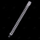 Baguette Moissanite Silver Bracelet