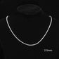 2MM Moissanite 925 Sterling Silver Tennis Chain