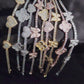 Butterfly Vancleef Moissanite Silver Bracelet