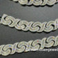 15mm Baguette Infinity Silver Moissanite Chain