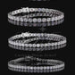 4mm Moissanite Silver Tennis Chain
