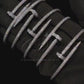 Nail Cartier Sterling Silver Moissanite Bracelet