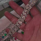 Baguette Moissanite Silver Bracelet