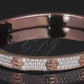 Cartier Bangle Moissanite Silver Bracelet