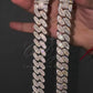 Baguette Moissanite Silver Bracelet