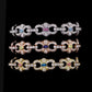 Horizontal Marquise Moissanite Diamond Bracelet