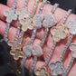 Clover Vancleef Moissanite Silver Bracelet